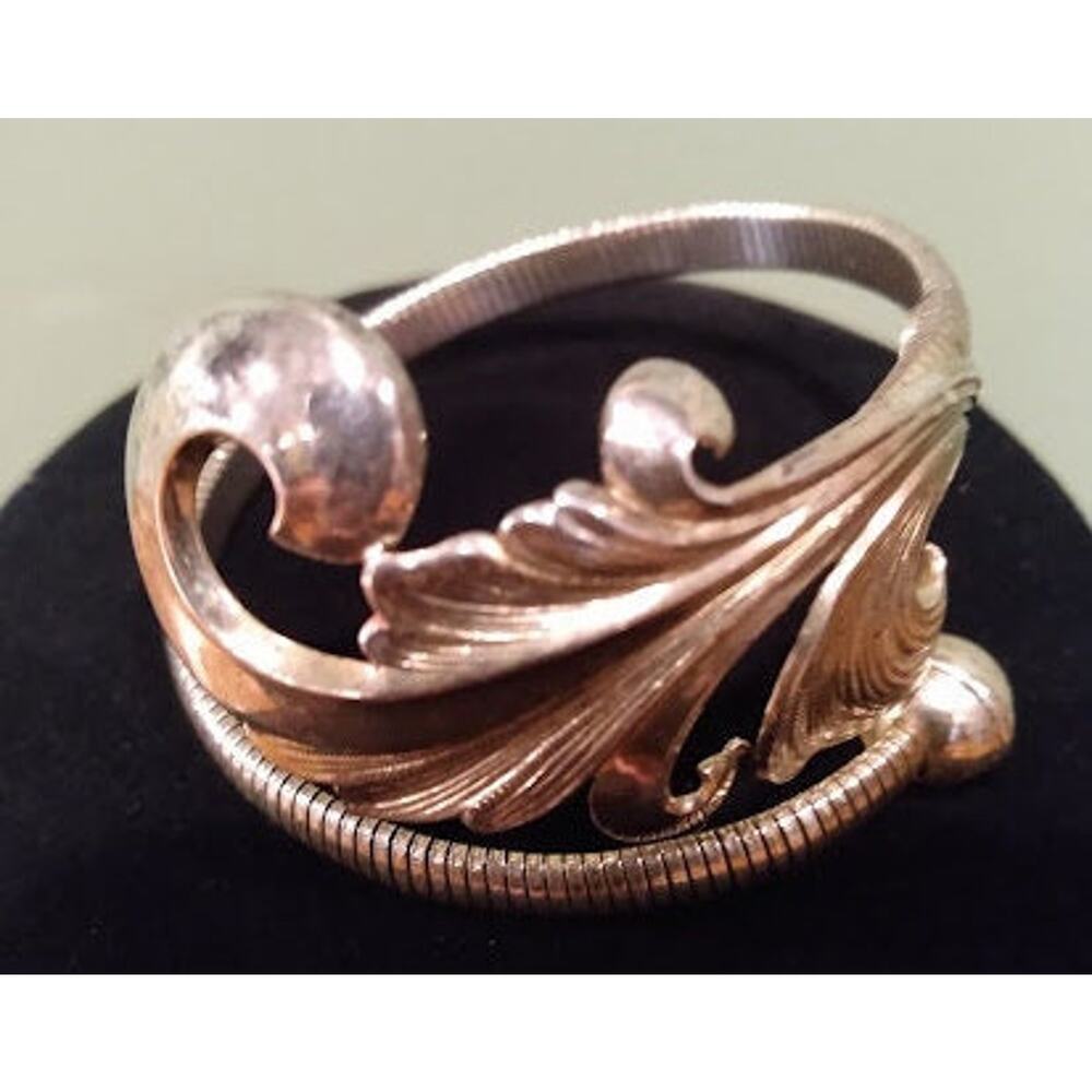 Forstner Vintage Wrap Sterling Bracelet‎